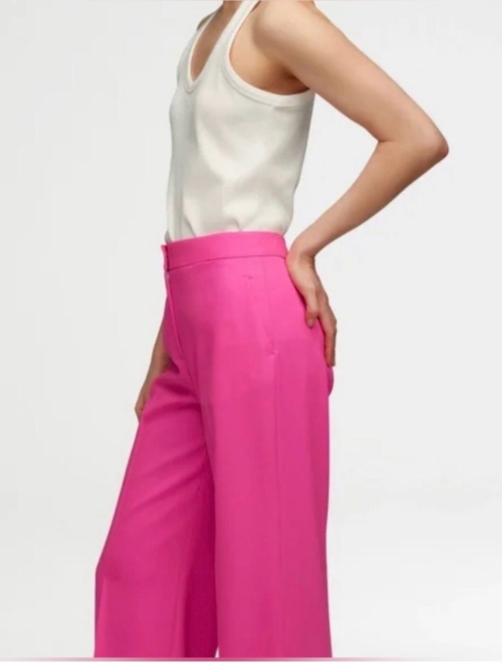 ARGENT Supermajority Hot Pink Seasonless Wool Blazer NWOT and Trouser NWT - Picture 4 of 13